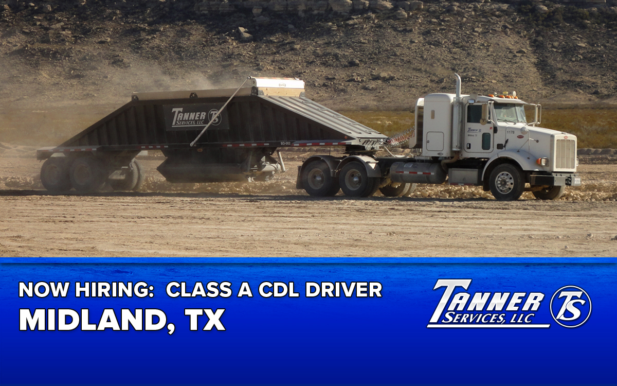 Now Hiring: Class A CDL Driver in Kountze, Texas