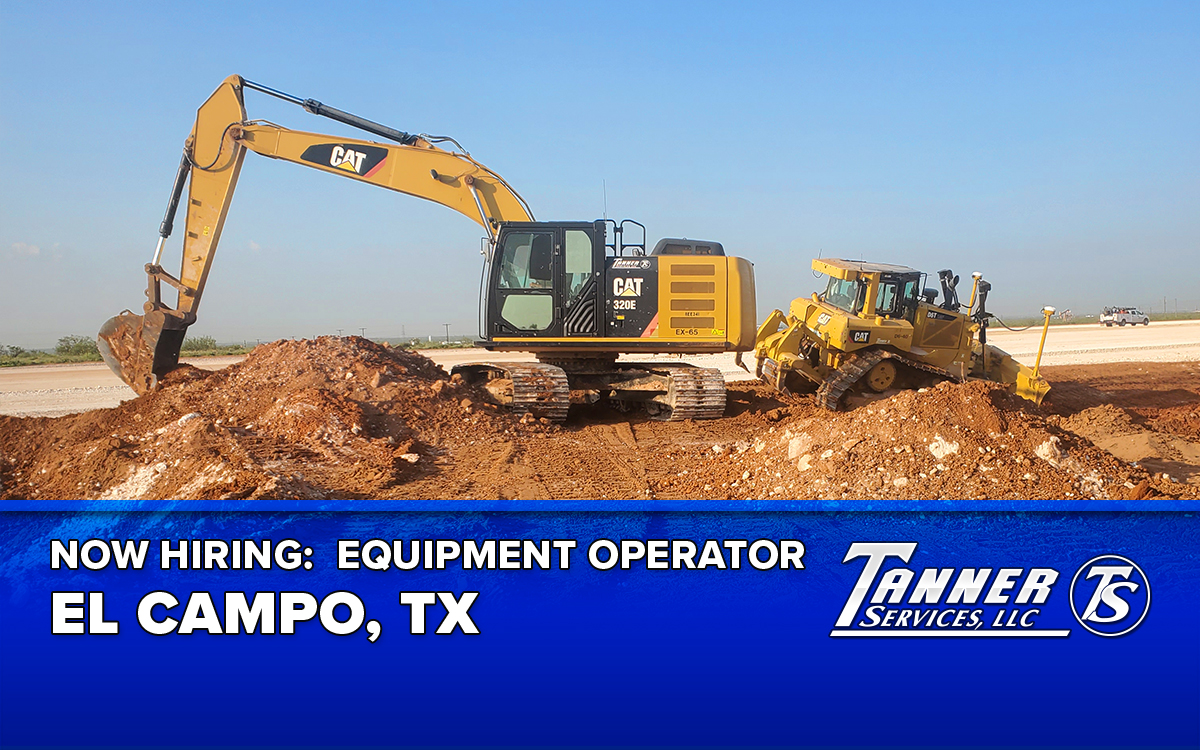 Now Hiring: Equipment Operator in El Campo, TX