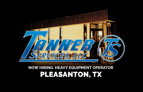 Now Hiring: Heavy Equipment Operator in Pleasanton, Texas