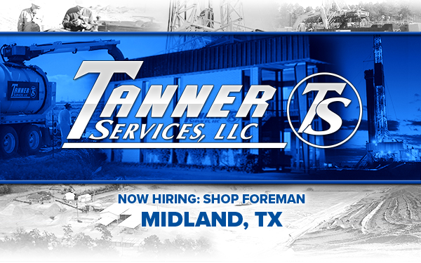 Now Hiring: Shop Foreman in Midland, Texas