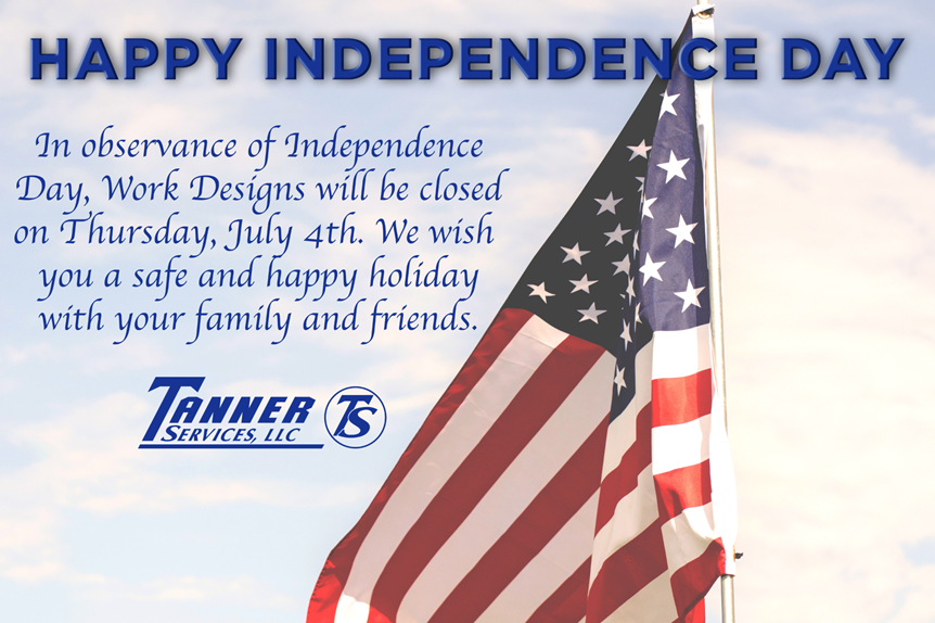 Happy Independence Day! We will be closed on the 4th of July.